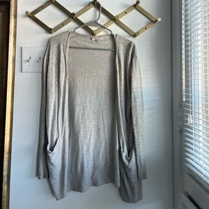 madewell gray cardigan